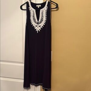 Max Studio navy blue dress